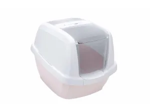 Maddy Cat Litter Box White/Pink