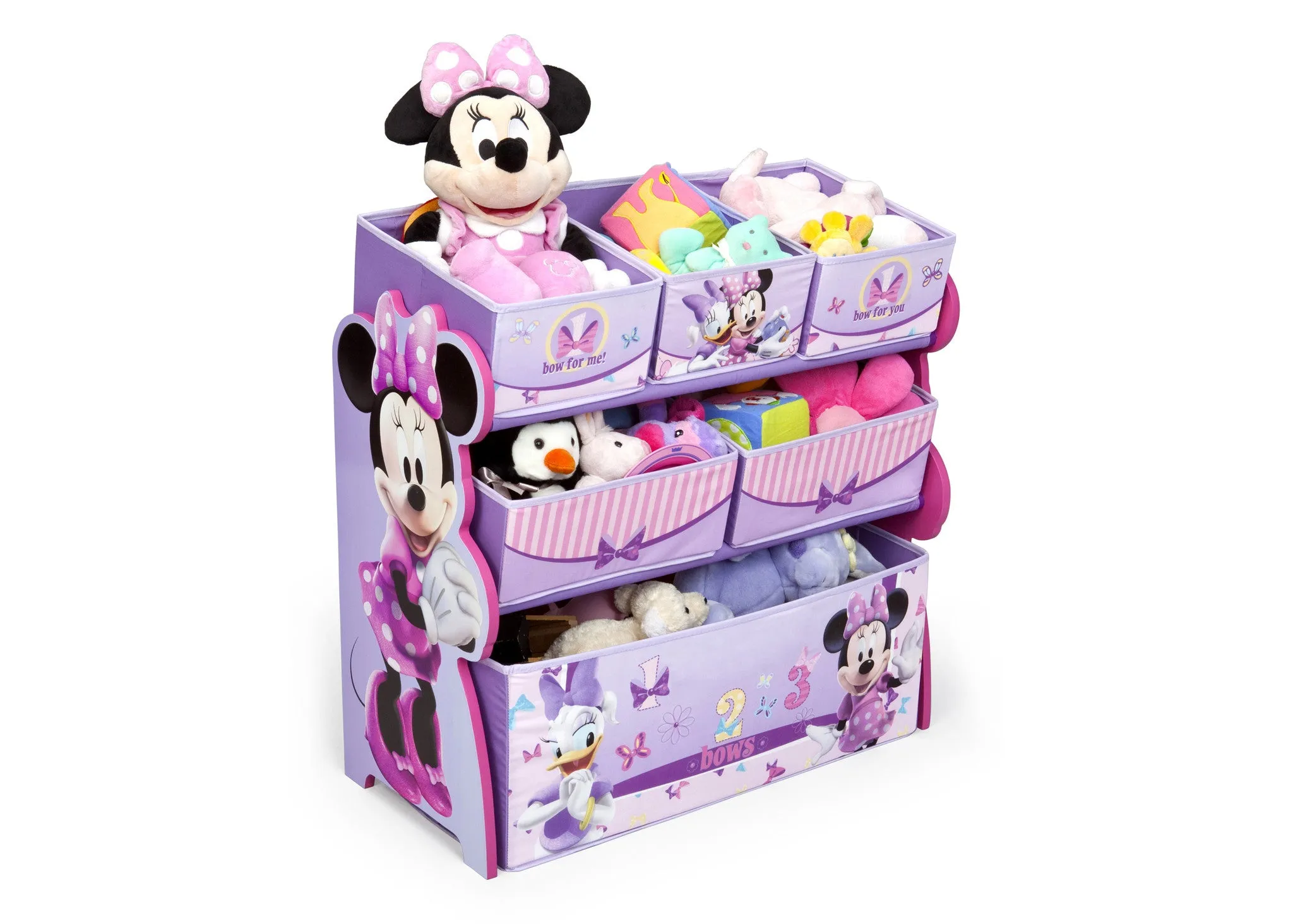 Minnie Mouse Multi-Bin Toy Organizer