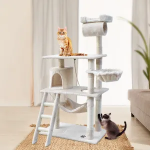 Multi-Level Cat Tree Tower, Scratching Post Condo, i.Pet