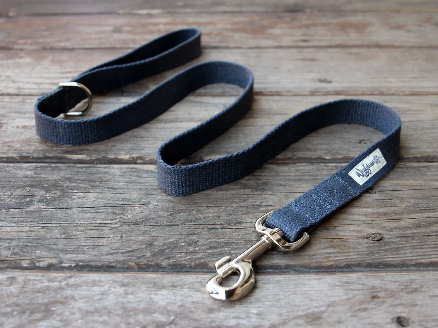 Nantucket Just Hemp Flat Dog Leash