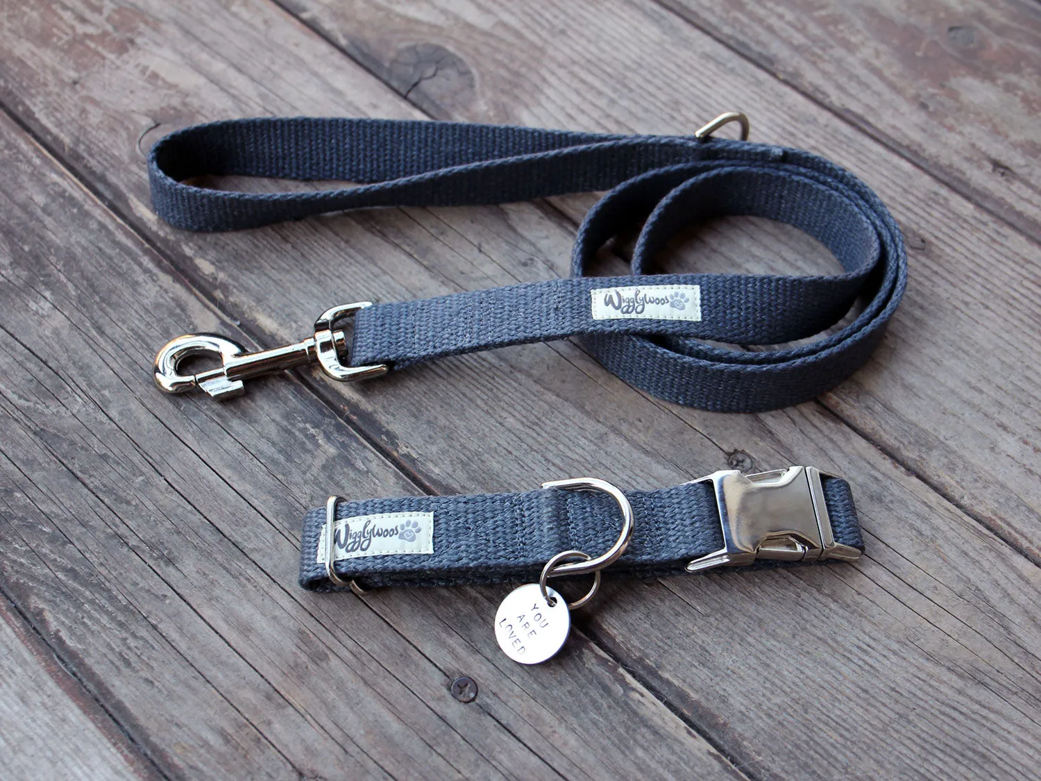 Nantucket Just Hemp Flat Dog Leash