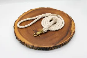 Natural Cotton Rope Dog Leash