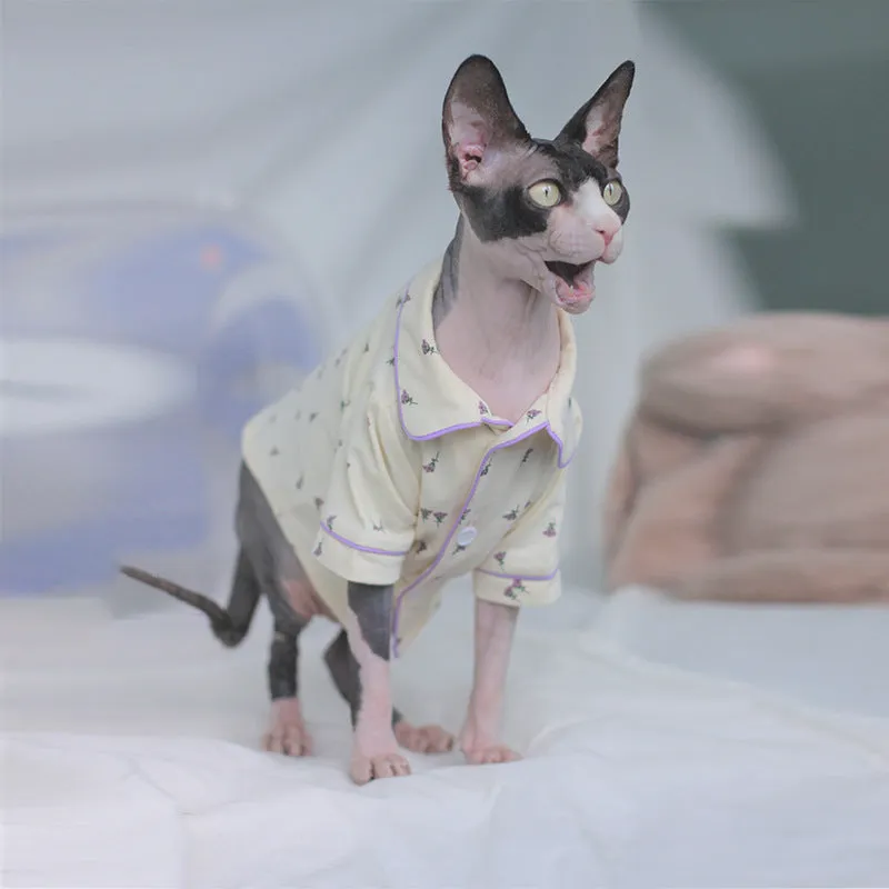 Pet Cat Clothes Summer Shirt Pet Clothing