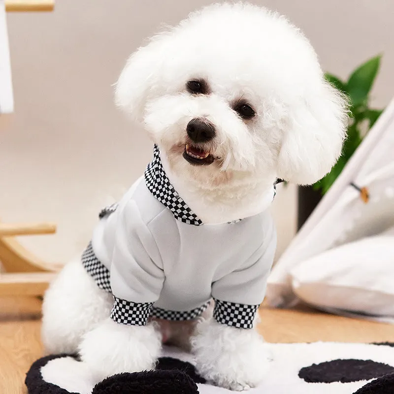 Pet Clothes Autumn and Winter Puppy Clothes Hooded Sweater