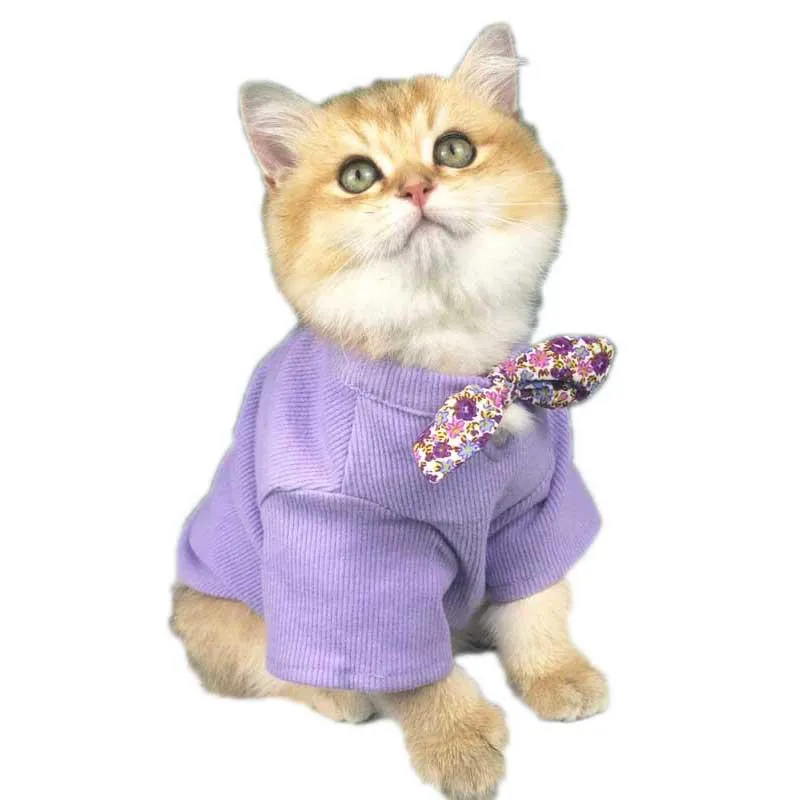 Pet Clothing Summer Thin Breathable Cat Clothes