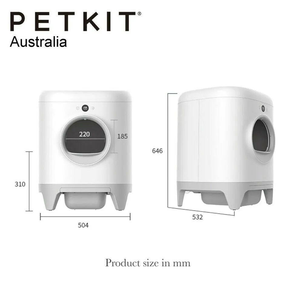 PETKIT PURA X Smart Automatic Self Clean Cleaning Cat Kitten Pet Litter Box Tray