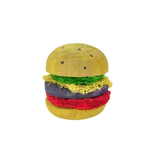 Pipsqueak Small Animal Hamburger Chew Toy