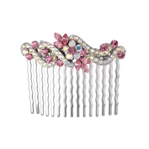 Pretty in Pink Hair Comb