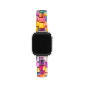 Rainbow Resin Watch Band