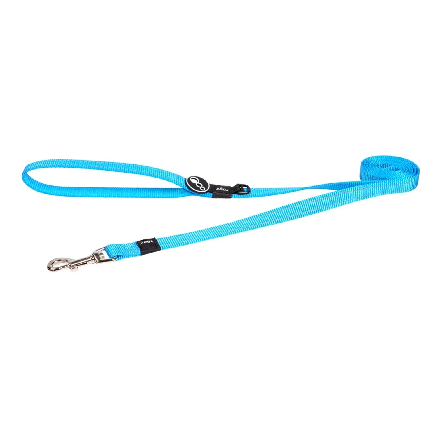 Rogz Classic Medium Dog Lead Turquoise