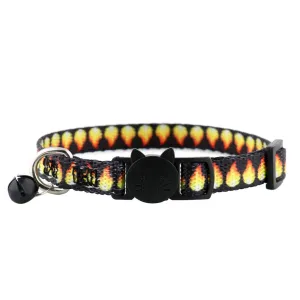 Sassy Fire Premium Cat Collar