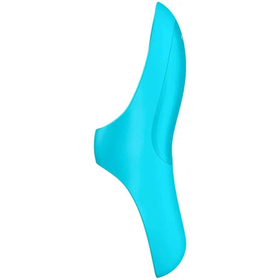 Satisfyer Teaser Finger Vibrator - Light Blue