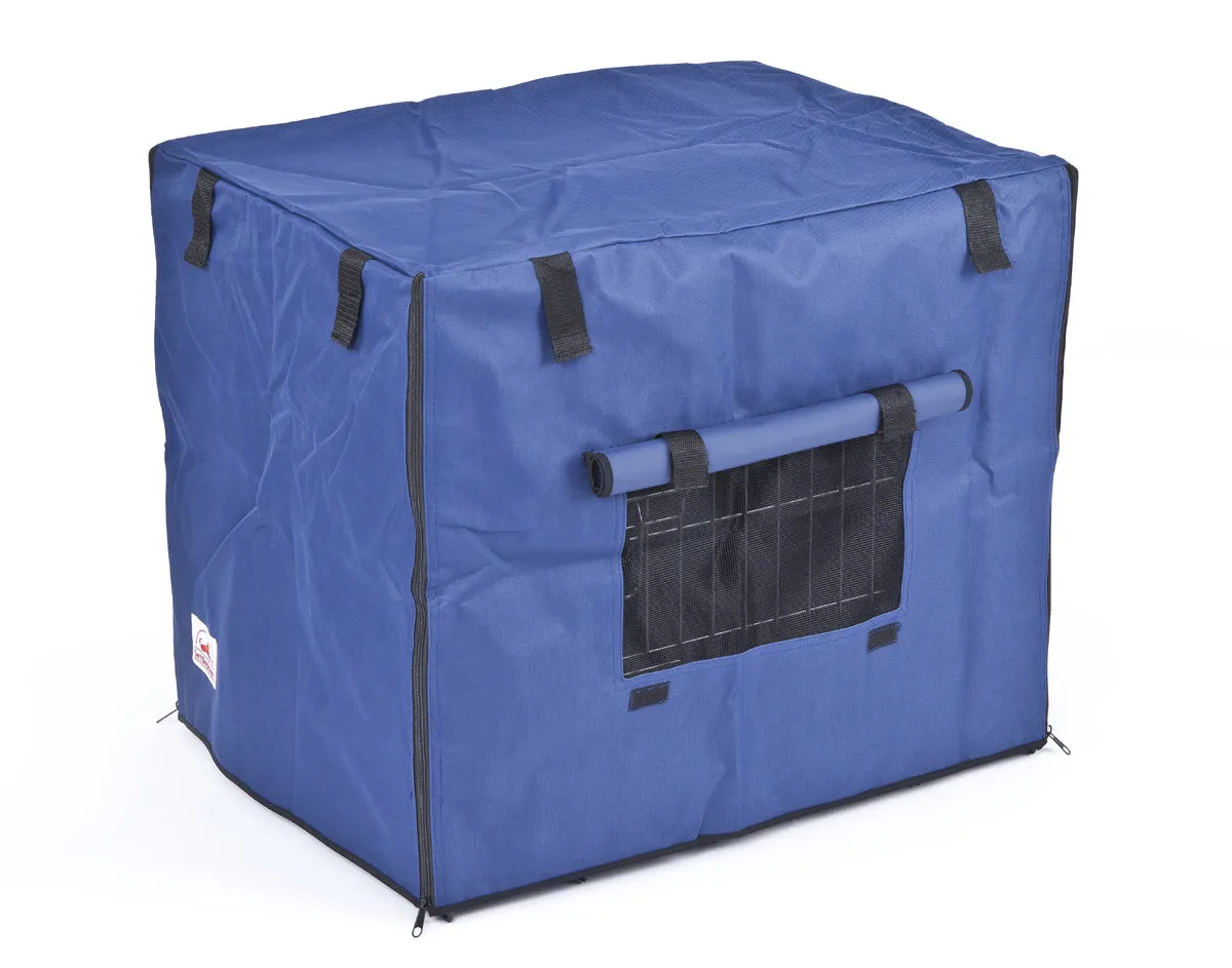 Settledown 2 Door Waterproof Dog Crate Covers Blue