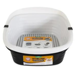 Sifting Cat Litter Box White