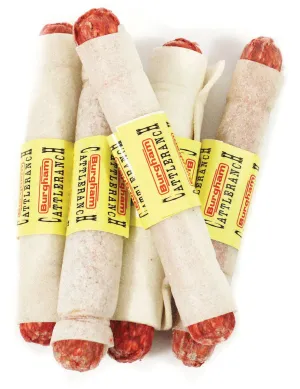 Single Burgham CattleRanch Rawhide Munchy Hotdog D-6381