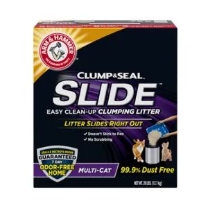 SLIDE™ Easy Clean-Up Clumping Litter, Multi-Cat 9.1kg