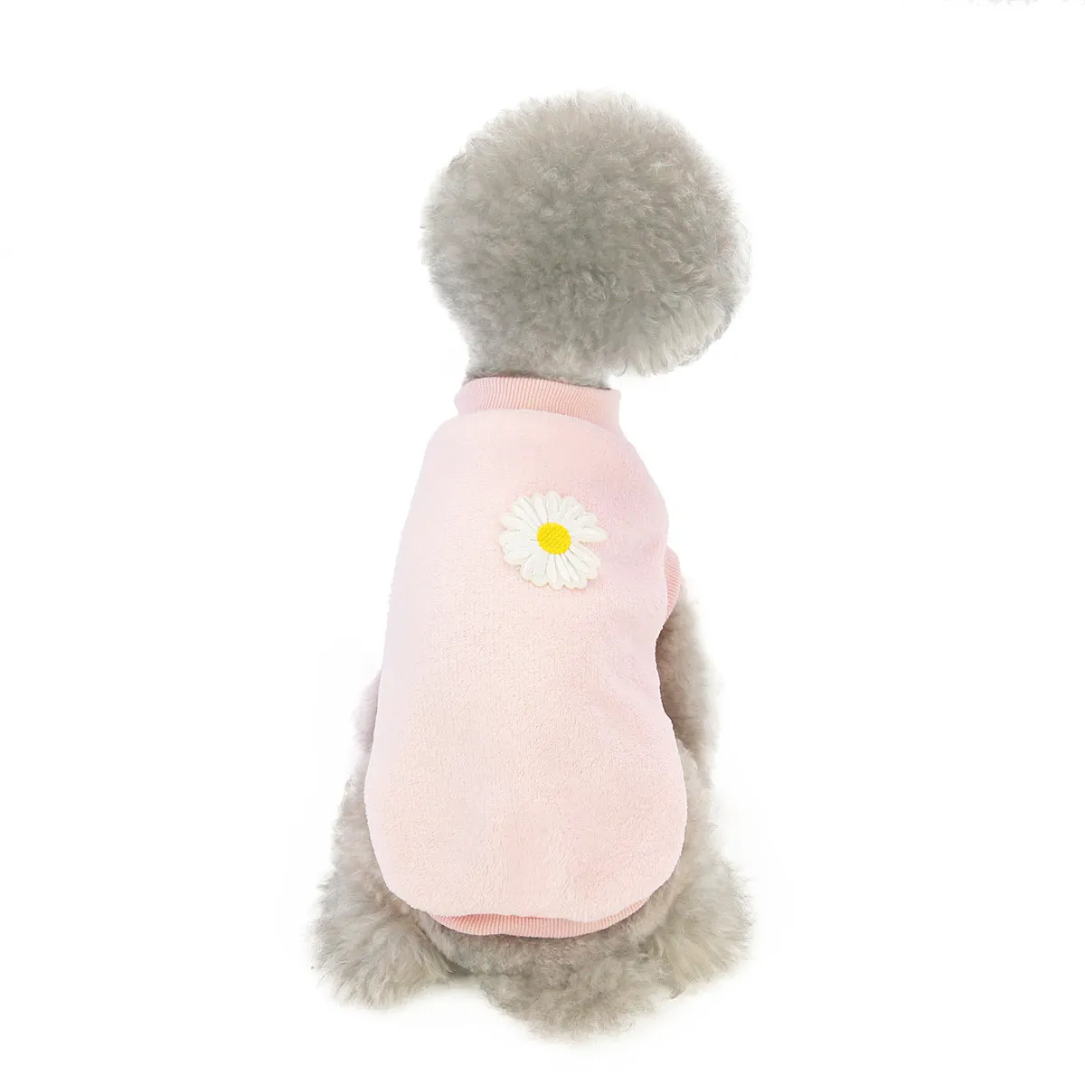 Small dog coral fleece home clothes pet clothes