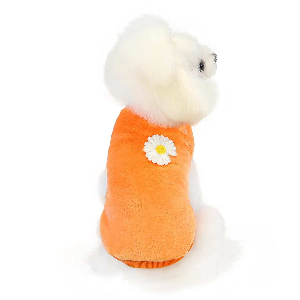 Small dog coral fleece home clothes pet clothes