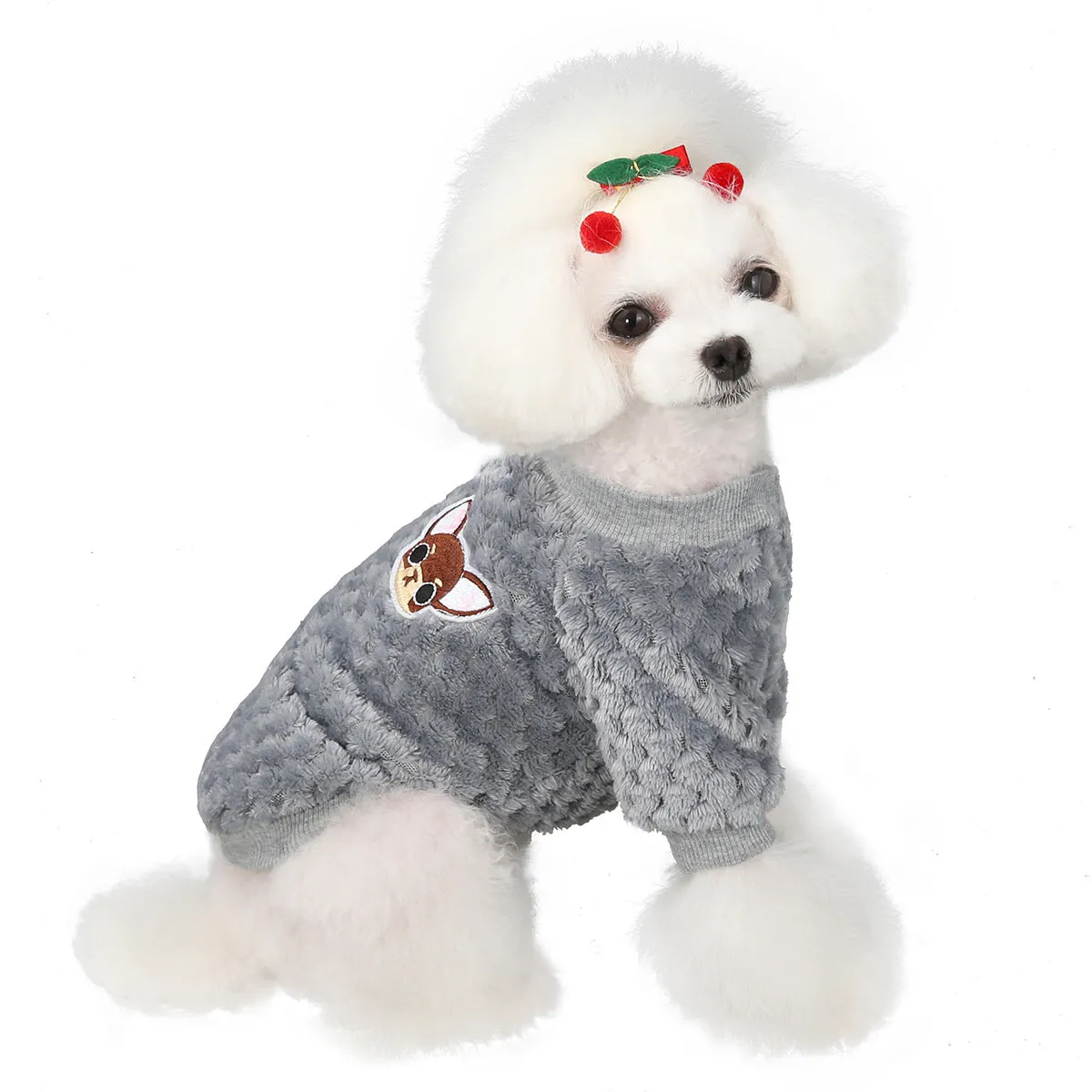 small size dogs autumn soft pet clothing