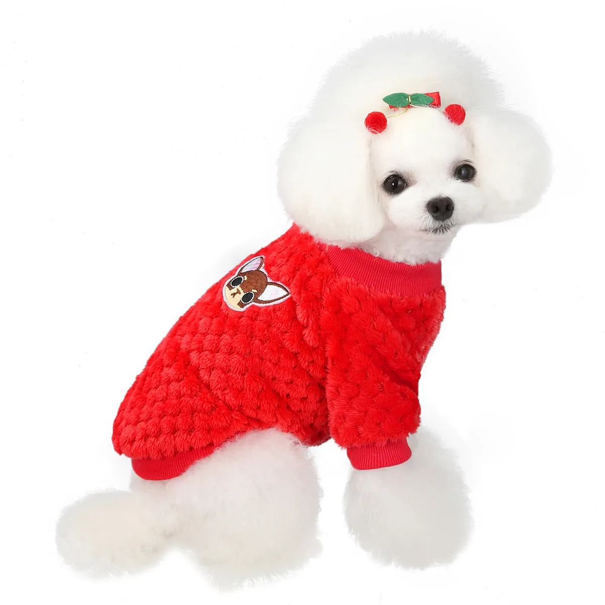 small size dogs autumn soft pet clothing