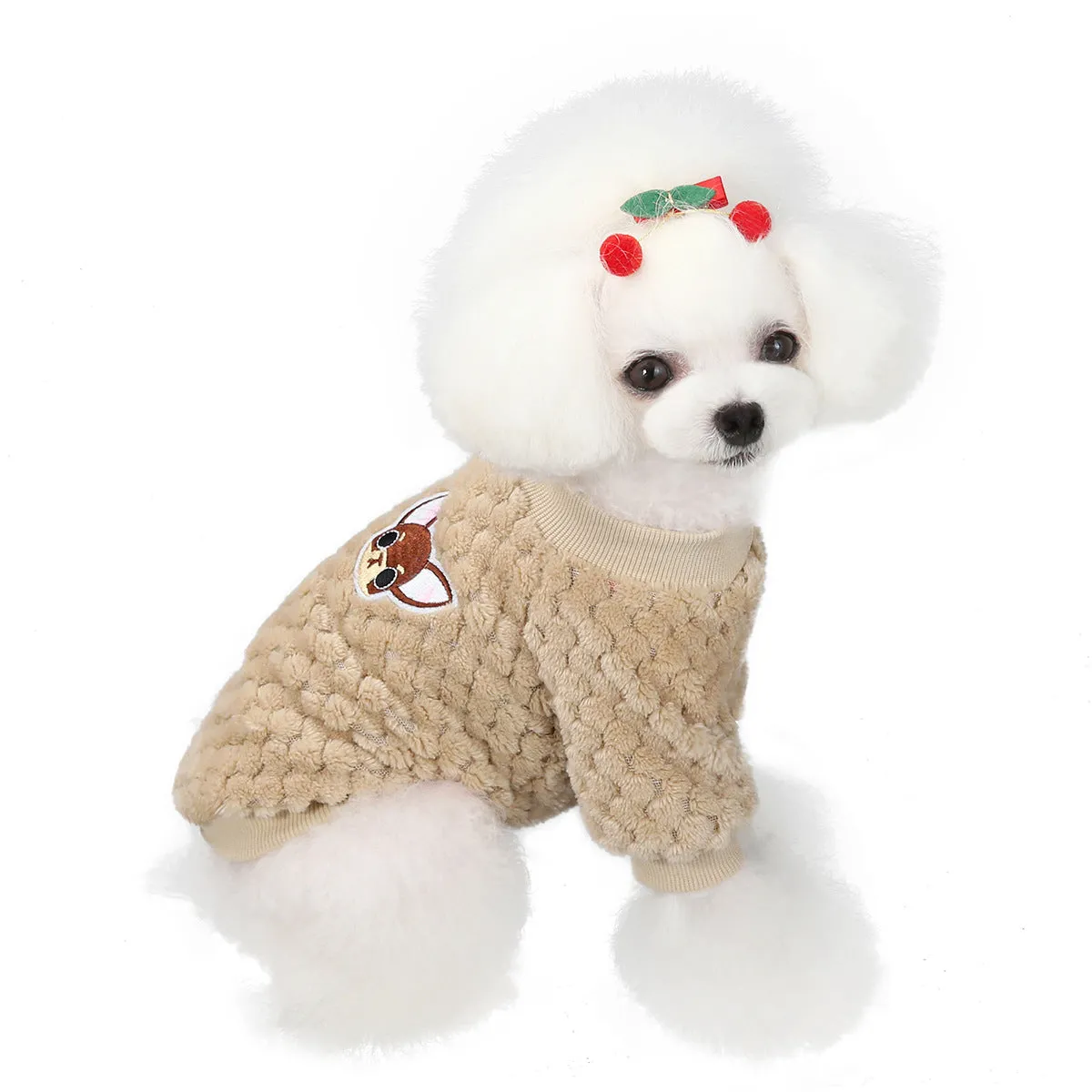 small size dogs autumn soft pet clothing