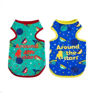 Summer cat clothes, space vest, air conditioning suit, pet clothes