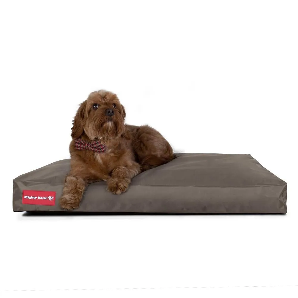 The Mattress Orthopedic Classic Memory Foam Dog Bed - Waterproof Grey