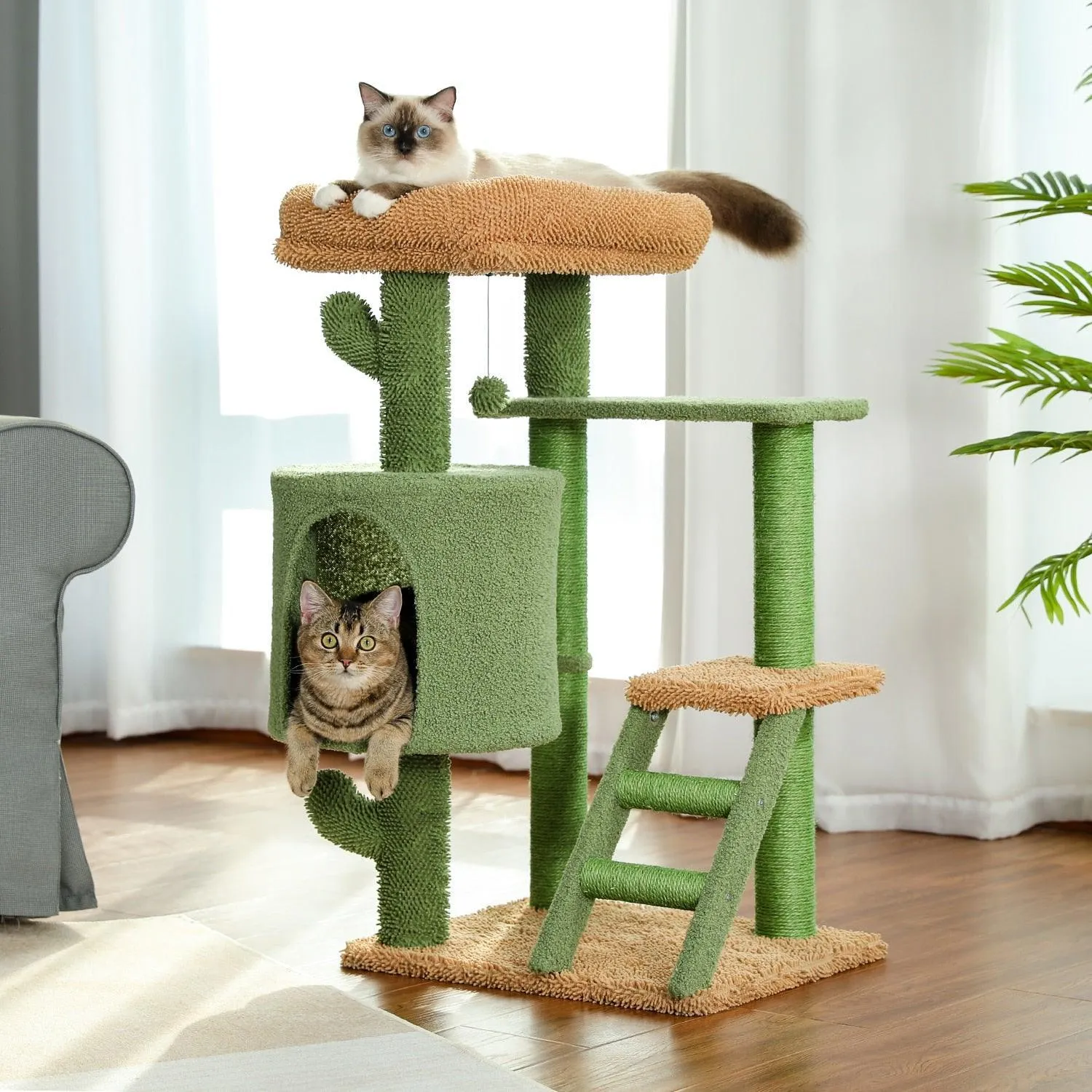 Urban Jungle Cactus Cat Tree