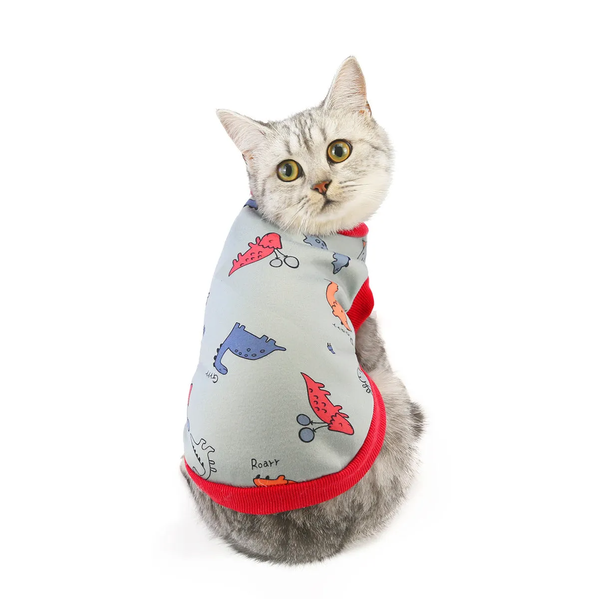 Warm autumn and winter pet cat clothes pet clothes