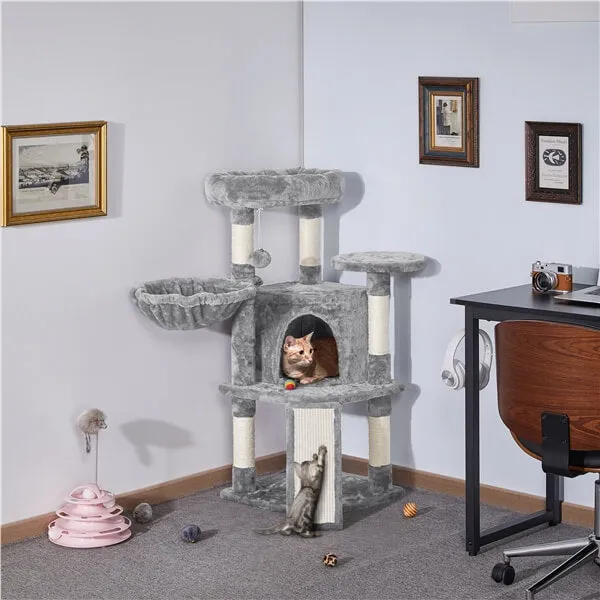 Yaheetech 42inch Cat Tree Cat Tower