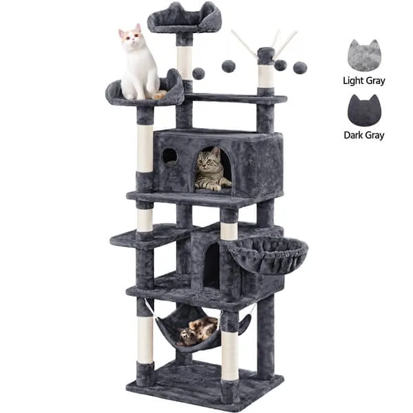 Yaheetech 67-inch Cat Tree Tower