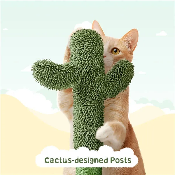 Yaheetech Cactus Cat Tree 53.5in