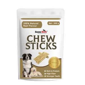 Zoom Bark Dog Rawhide Munchy Chew Sticks Natural Flavour for dogs 200 g